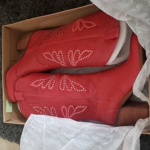 Jessica Simpson cowgirl boots